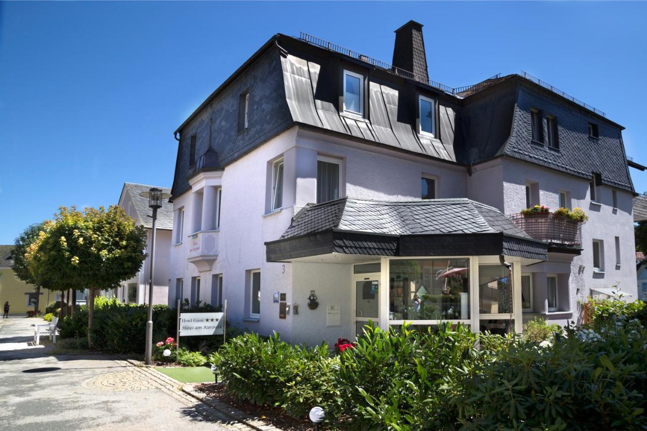 Haus Am Kurpark Hotel Garni Bad Steben Buitenkant foto